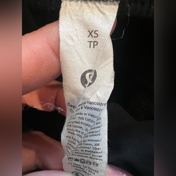 lululemon athletica Charcoal Wide Leg Trousers - Picture 4 of 5